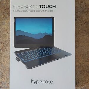 typecase Flexbook 7-in-1 Wireless Keyboard Case For iPad 11Pro - Black